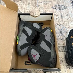 Jordan 7 Retro Black Bordeaux Toddler